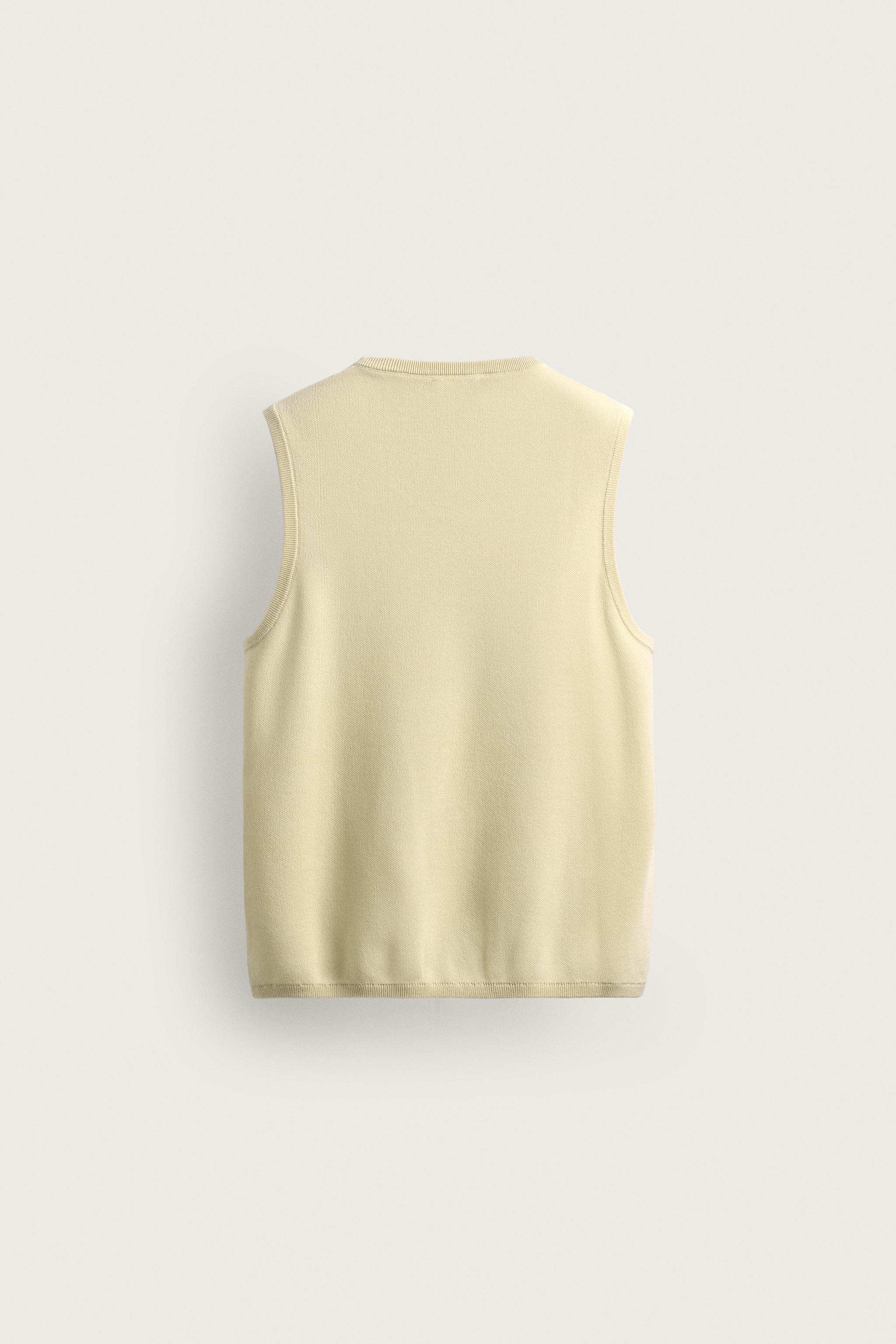 GILET EN MAILLE STRUCTURÉ